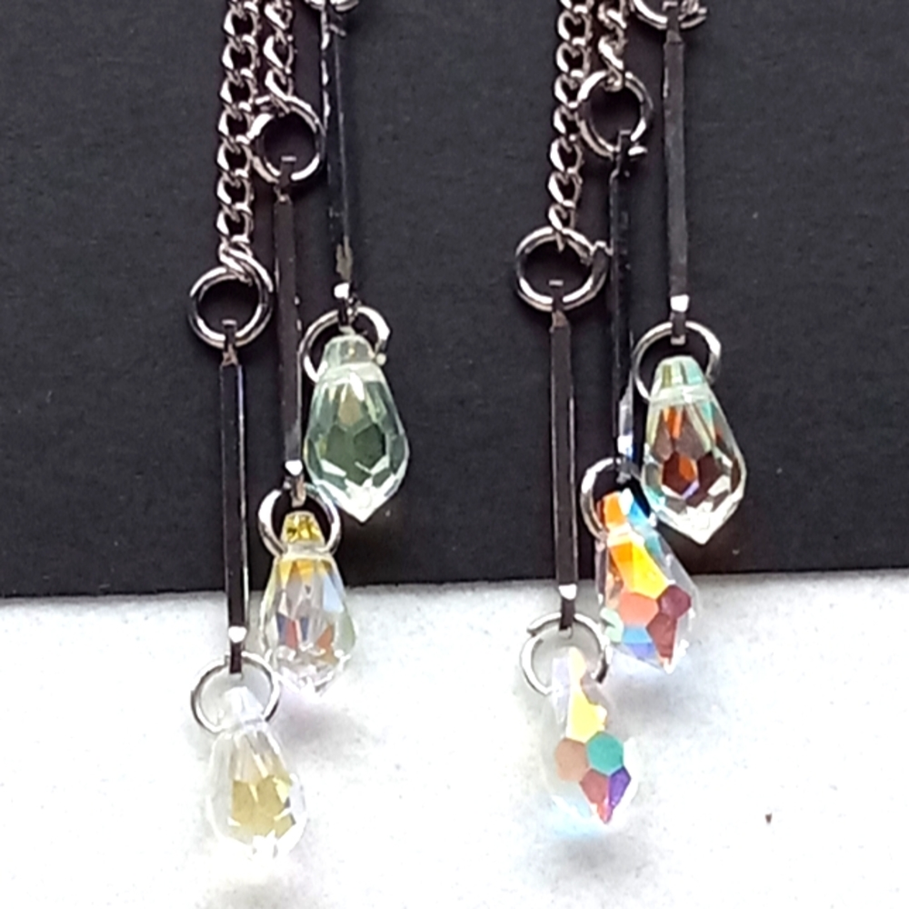Crystal Teardrop Earrings